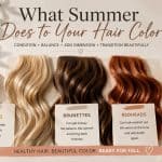 What Summer Does to Your Hair Color: Blonde, Brunette and Red